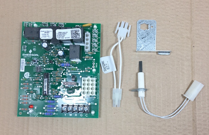 Original Trane replacement part. Includes ignitor and control board.